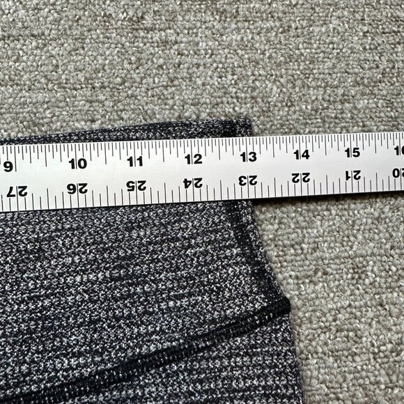 Lululemon Wunder Under Textured Grey Leggings Women's Size 8 - Workout / Yoga - Picture 2 of 6